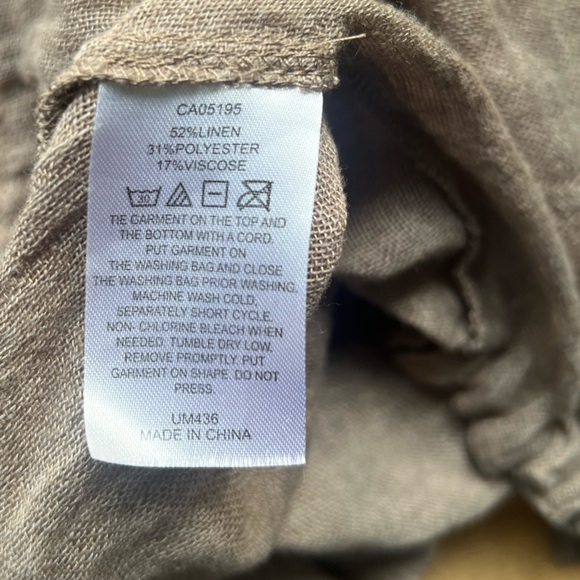 Picadilly Linen Blend Taupe Jacket - Picture 8 of 8